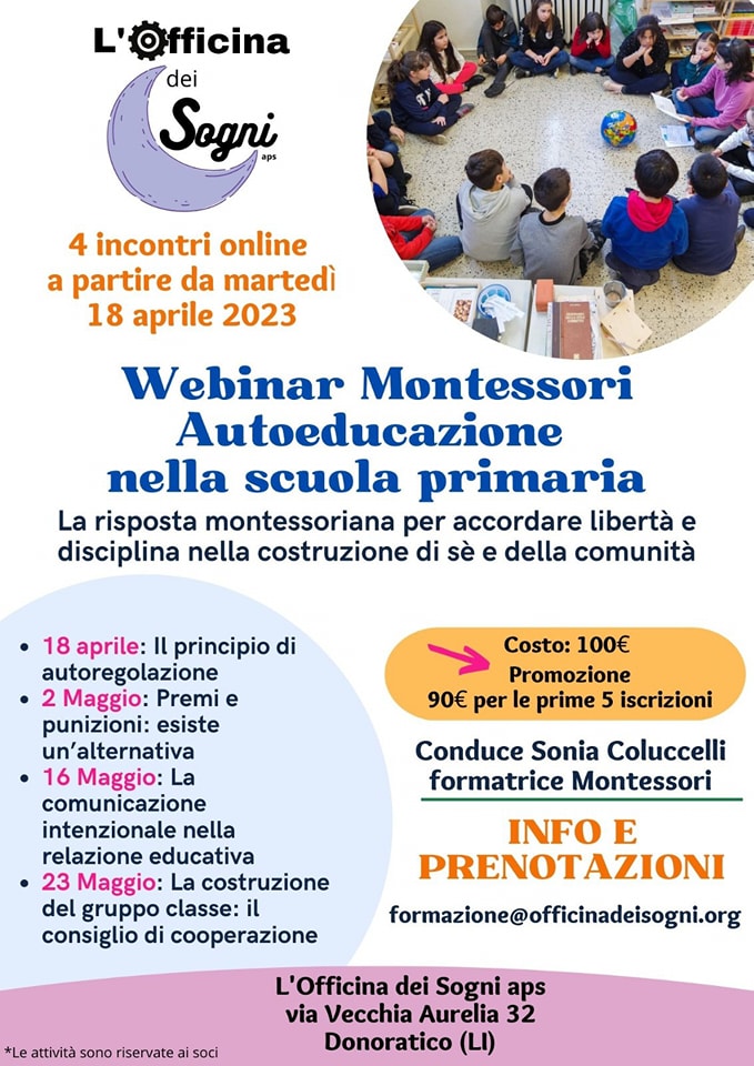 Autoeducazione nella scuola primaria - Webinar Montessori